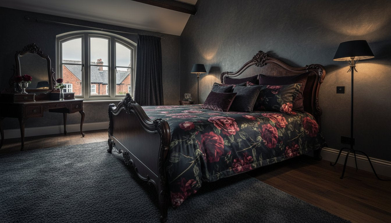 Dark Floral Bedding Sets: Transform Your Sanctuary into a Moody Masterpiece
