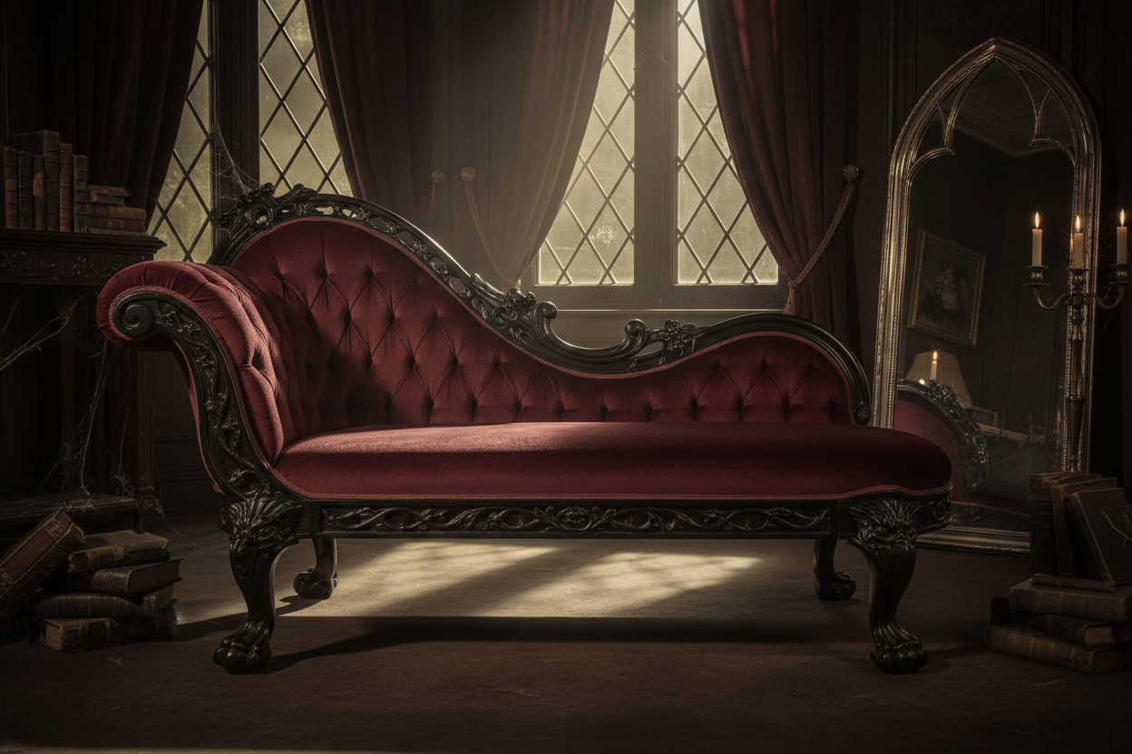 How to Create a Gothic Living Room: Dark Romantic Interior Design Tips - DevilGothic