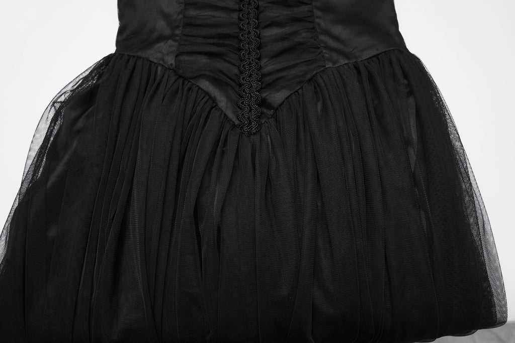 Punk Rave Seraphina Goth Flying Sleeve Dress - DevilGothic DevilGothic