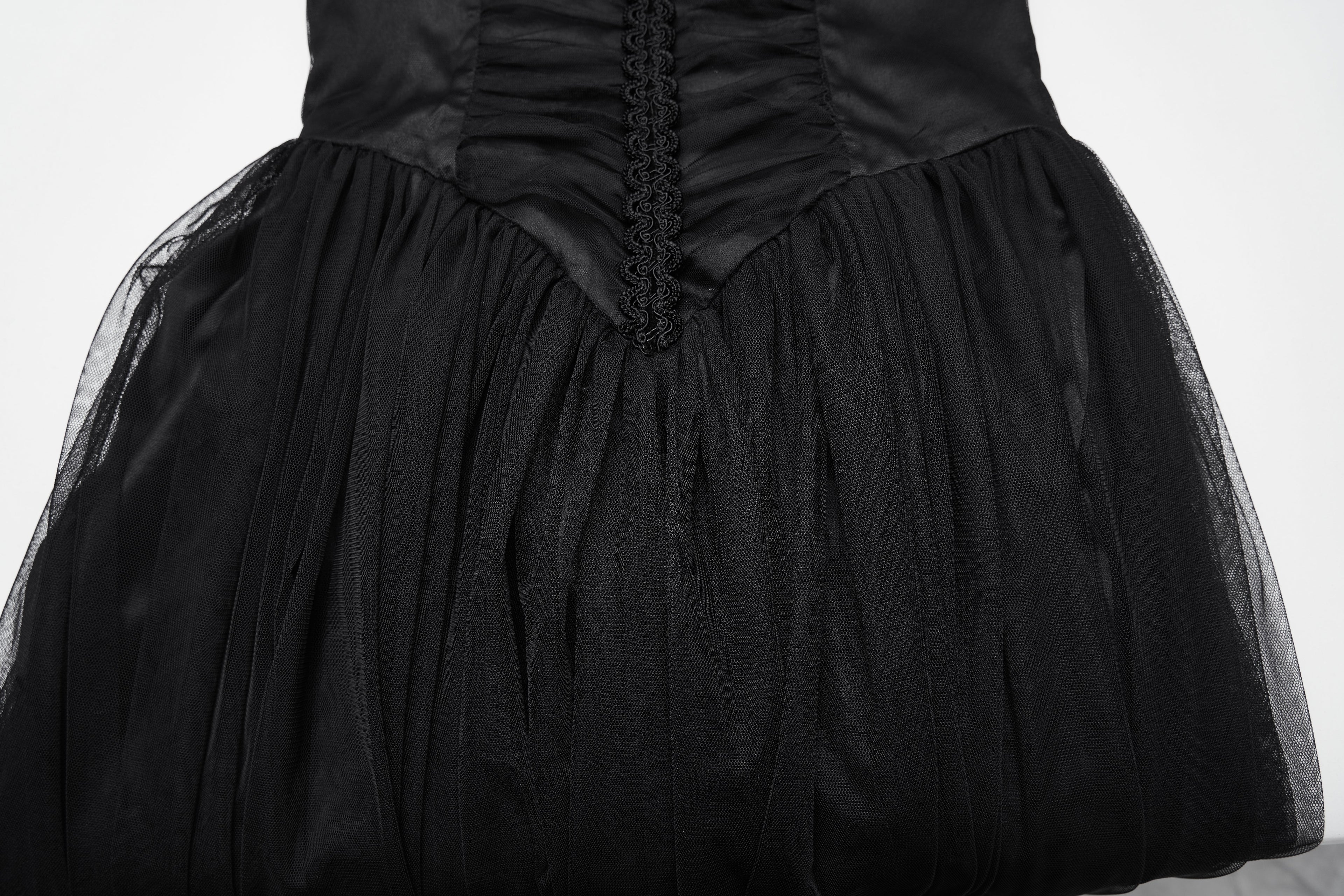 Punk Rave Seraphina Goth Flying Sleeve Dress - DevilGothic DevilGothic