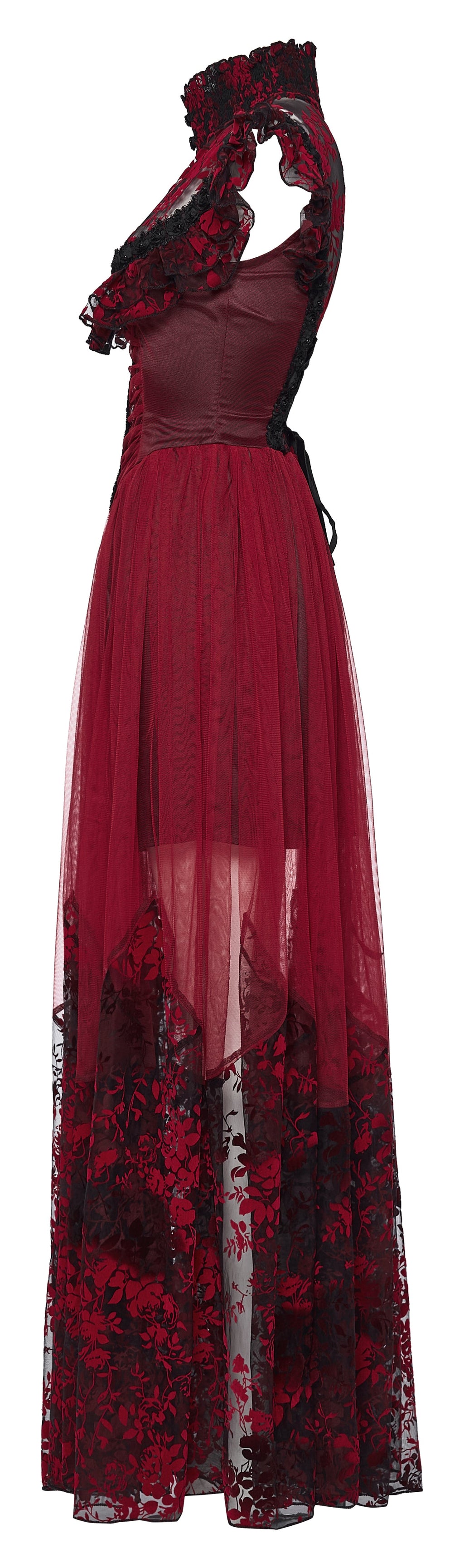 Punk Rave Gothic Flying Sleeve Dress - DevilGothic DevilGothic