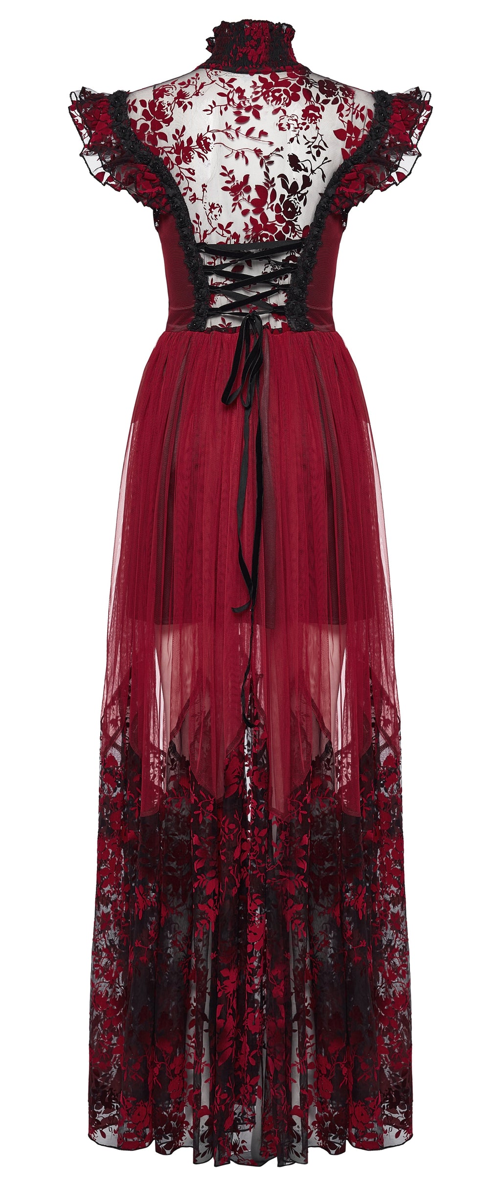 Punk Rave Gothic Flying Sleeve Dress - DevilGothic DevilGothic