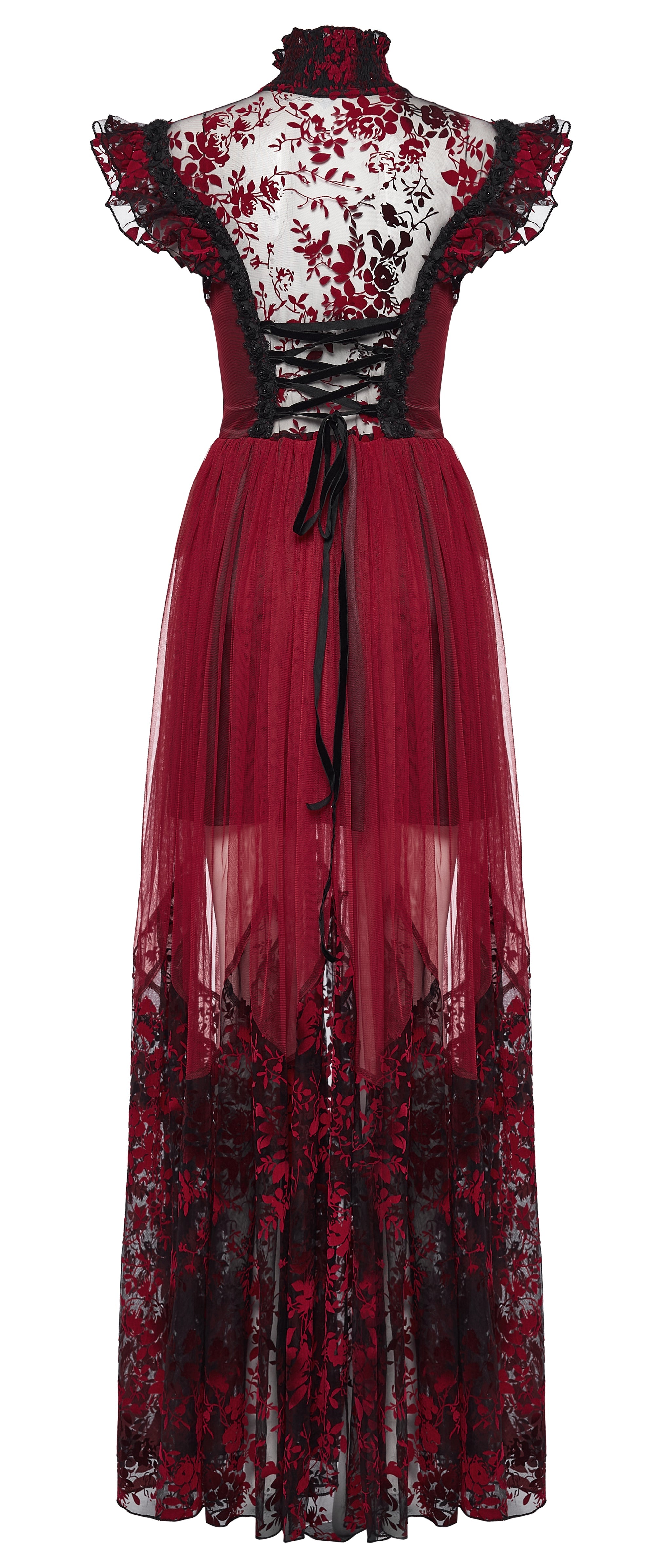 Punk Rave Gothic Flying Sleeve Dress - DevilGothic DevilGothic