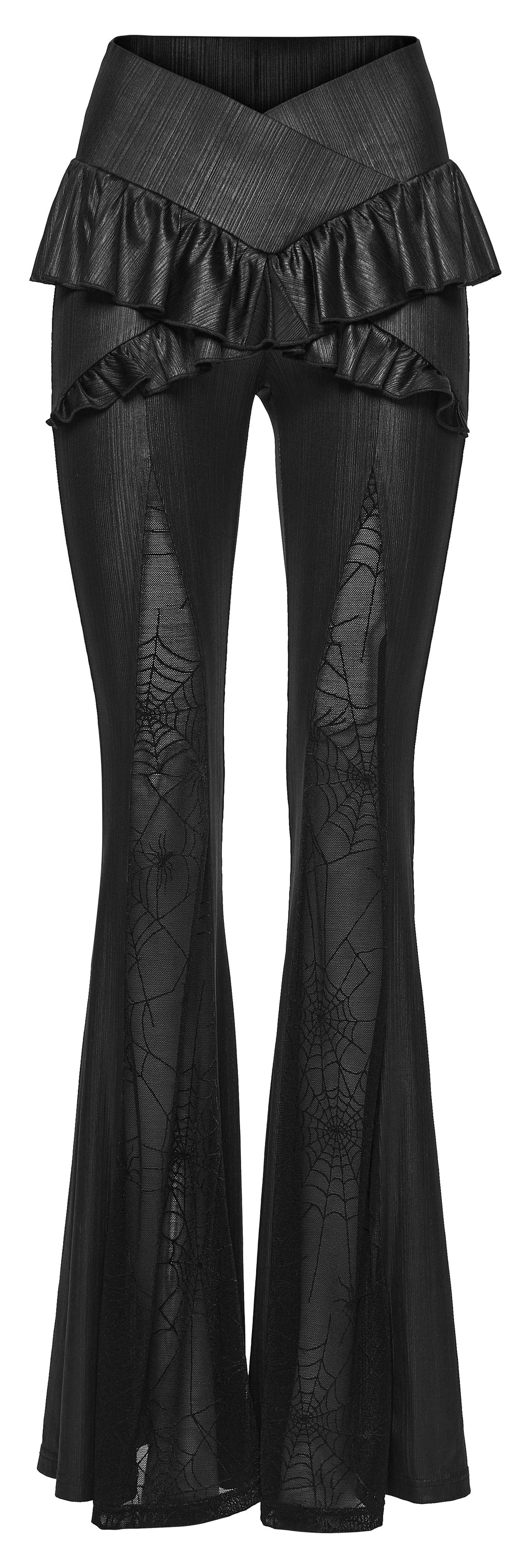 Punk Rave  Bellatrix Goth Flared Pants