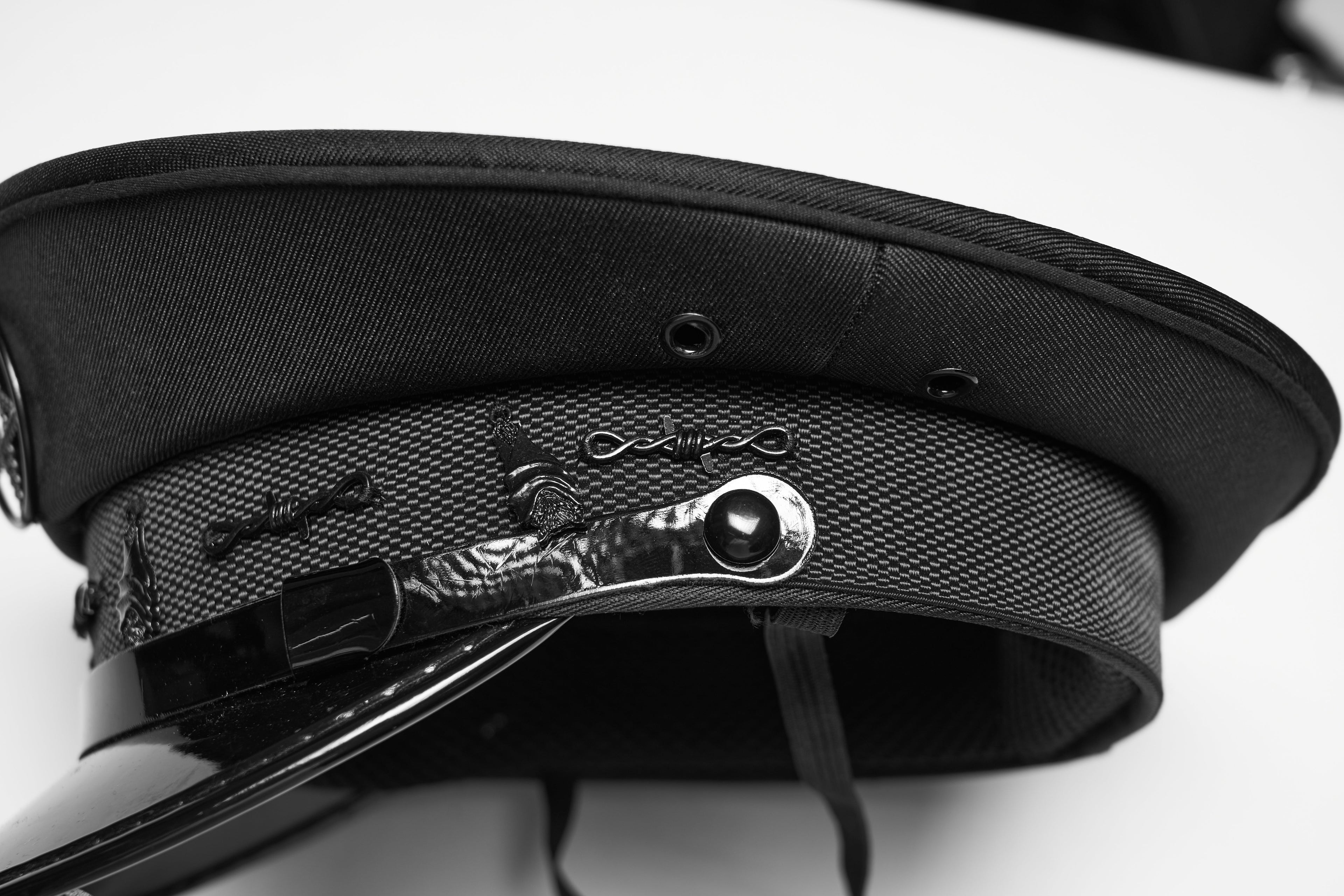 Punk Rave Malphas Dark Military Hat