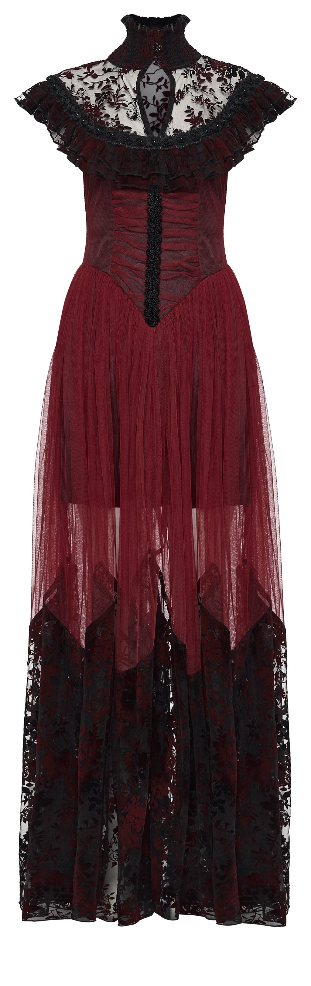 Punk Rave Gothic Flying Sleeve Dress - DevilGothic DevilGothic