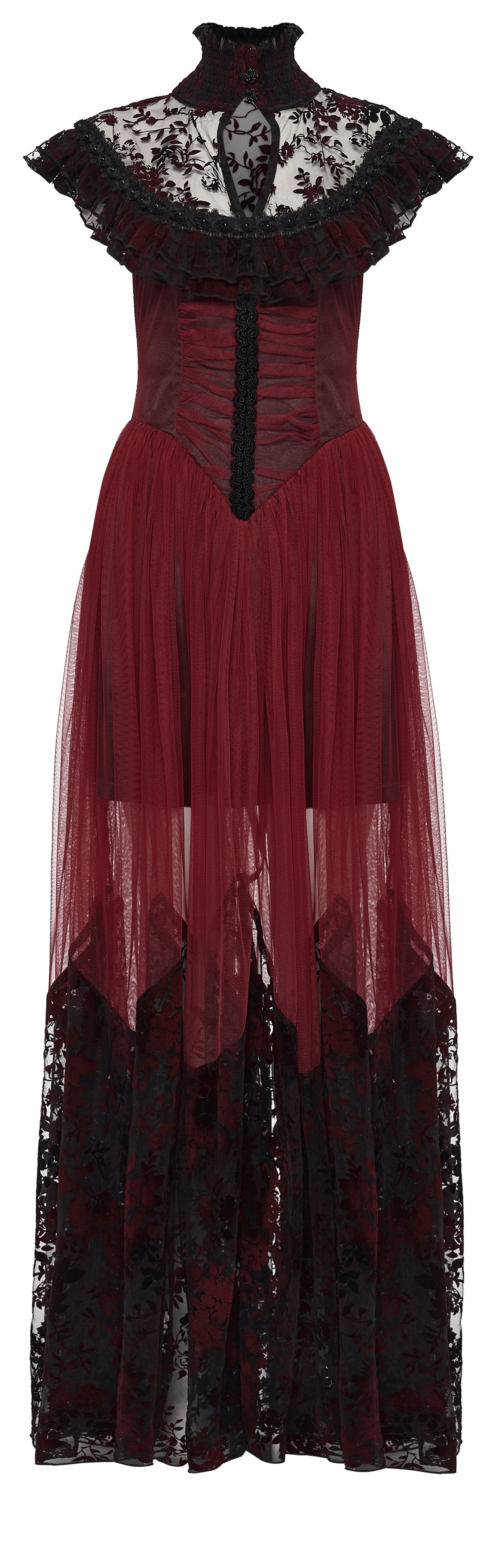 Punk Rave Gothic Flying Sleeve Dress - DevilGothic DevilGothic