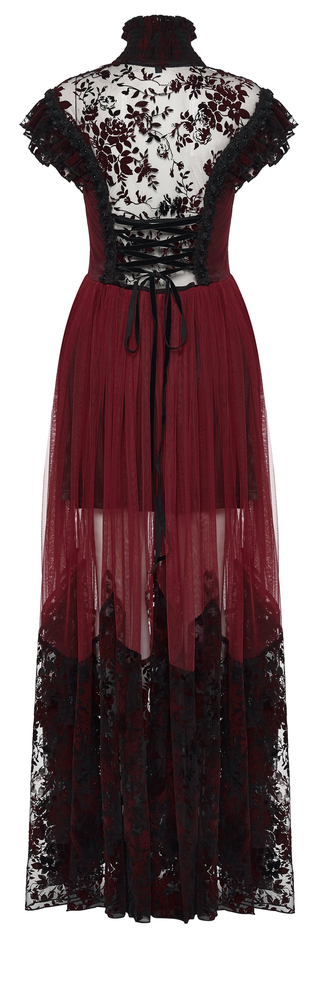 Punk Rave Gothic Flying Sleeve Dress - DevilGothic DevilGothic