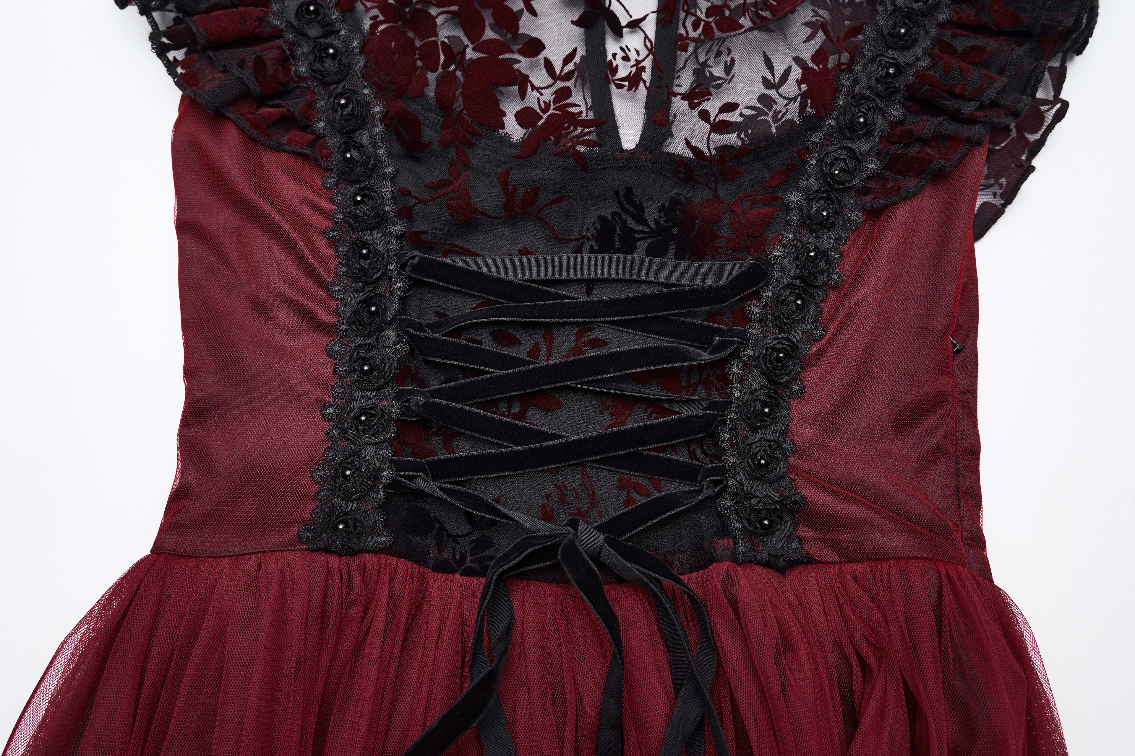 Punk Rave Gothic Flying Sleeve Dress - DevilGothic DevilGothic