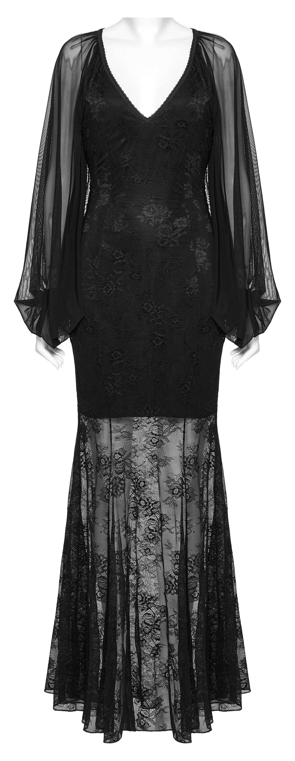 Punk Rave Calliope Goth Night Bat Dress - DevilGothic DevilGothic