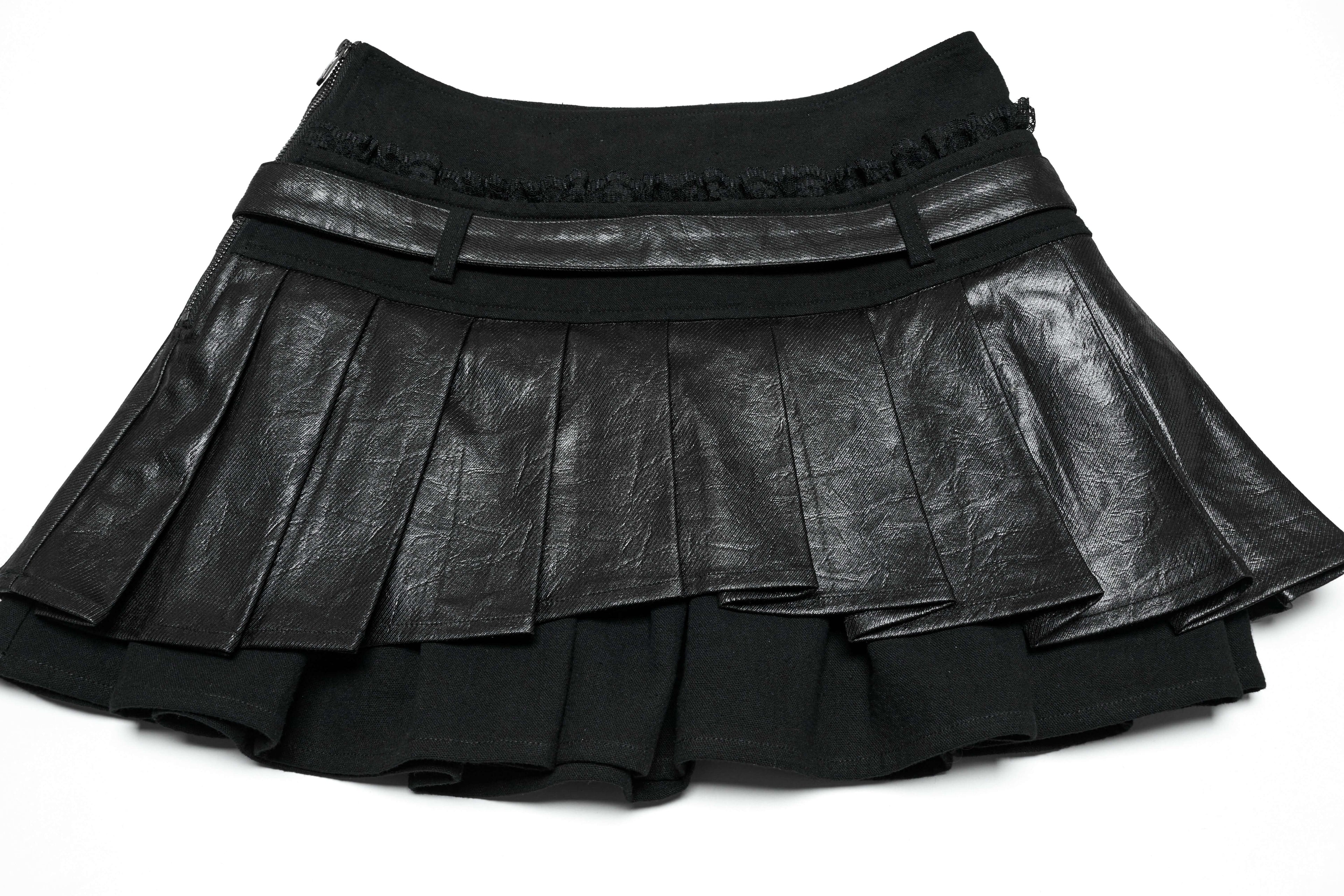 Punk Rave Jianna Pleated Skirt - DevilGothic DevilGothic