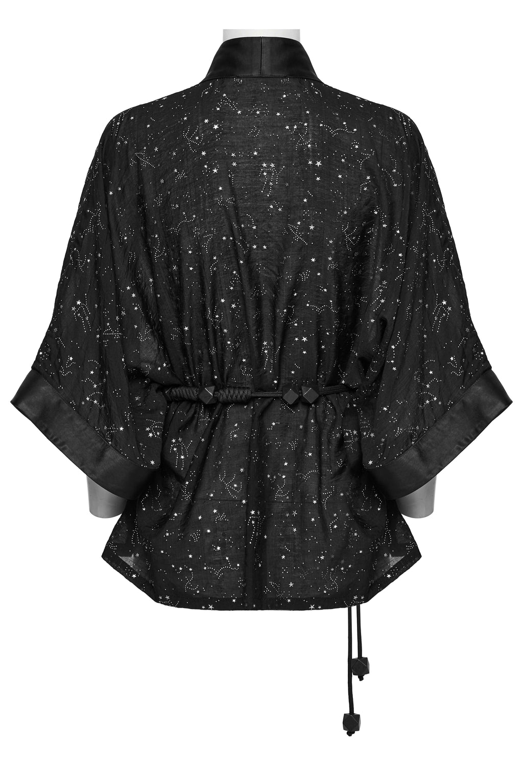 Punk Rave Augusta Constellation Print Kimono Top or Jacket - DevilGothic DevilGothic