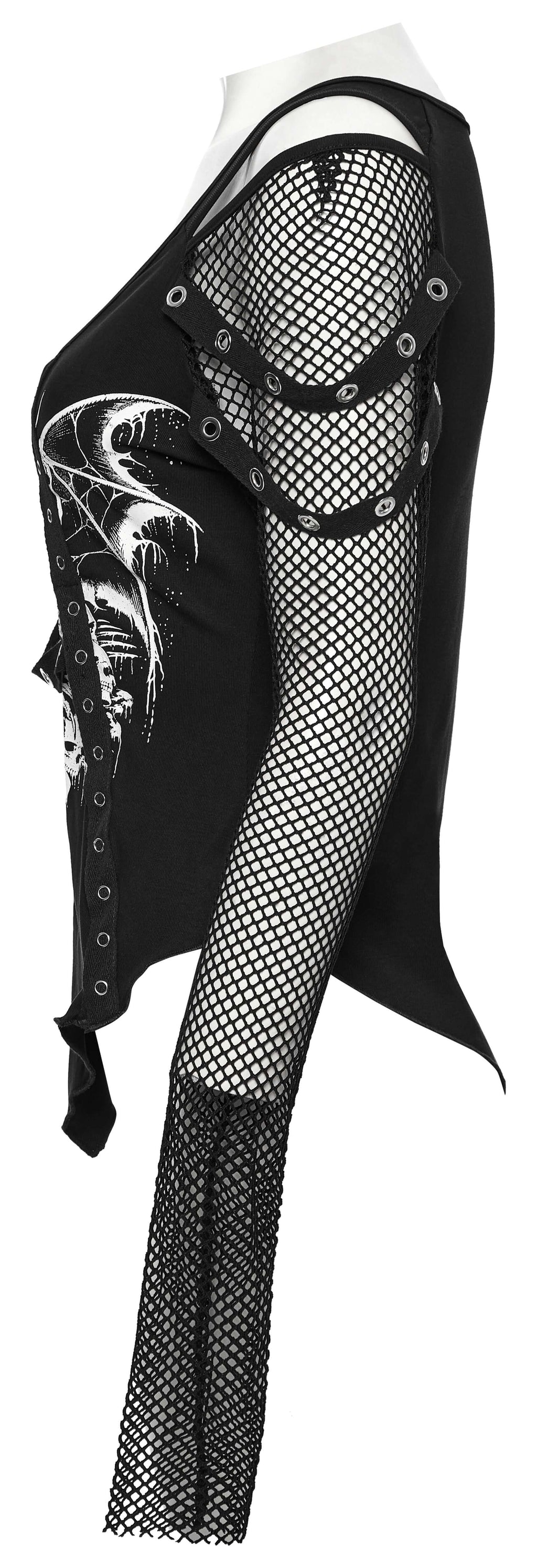Punk Rave Vonda Printed T-Shirt - DevilGothic DevilGothic