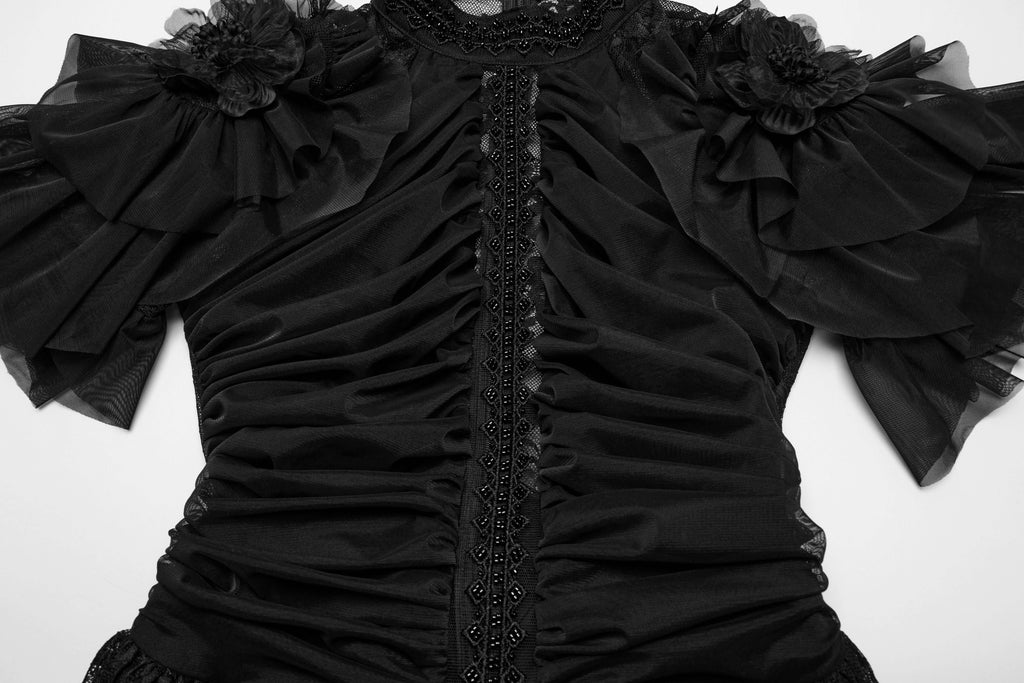 Punk Rave Nova Gothic Elegant Dress - DevilGothic DevilGothic