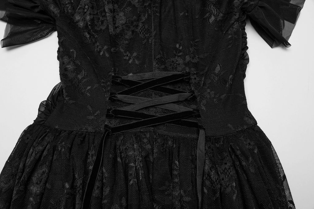 Punk Rave Nova Gothic Elegant Dress - DevilGothic DevilGothic