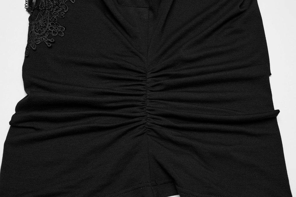 Punk Rave Armida V-neck T-shirt - DevilGothic DevilGothic
