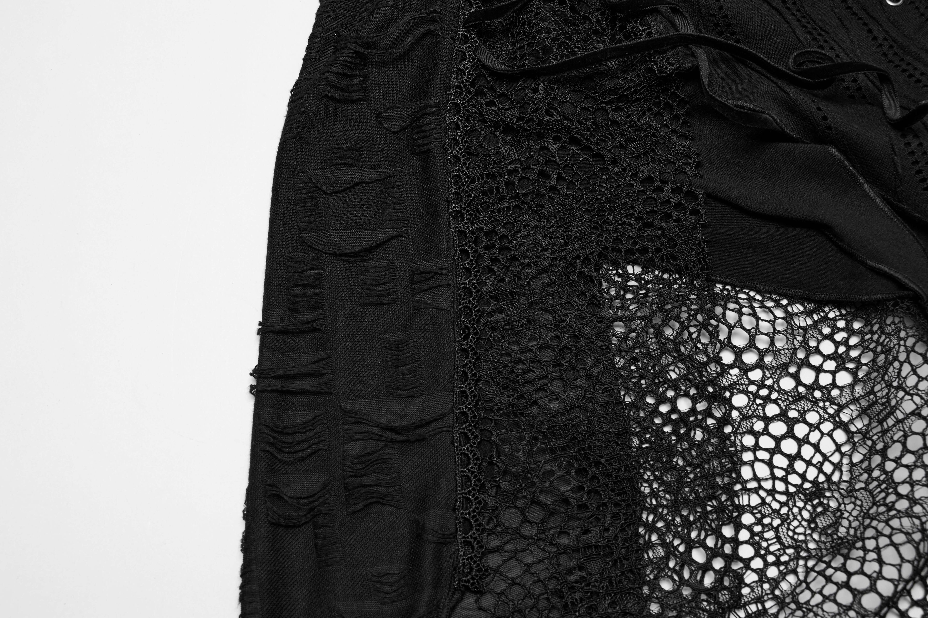 Punk Rave  Honey Irregular Split Dress - DevilGothic DevilGothic