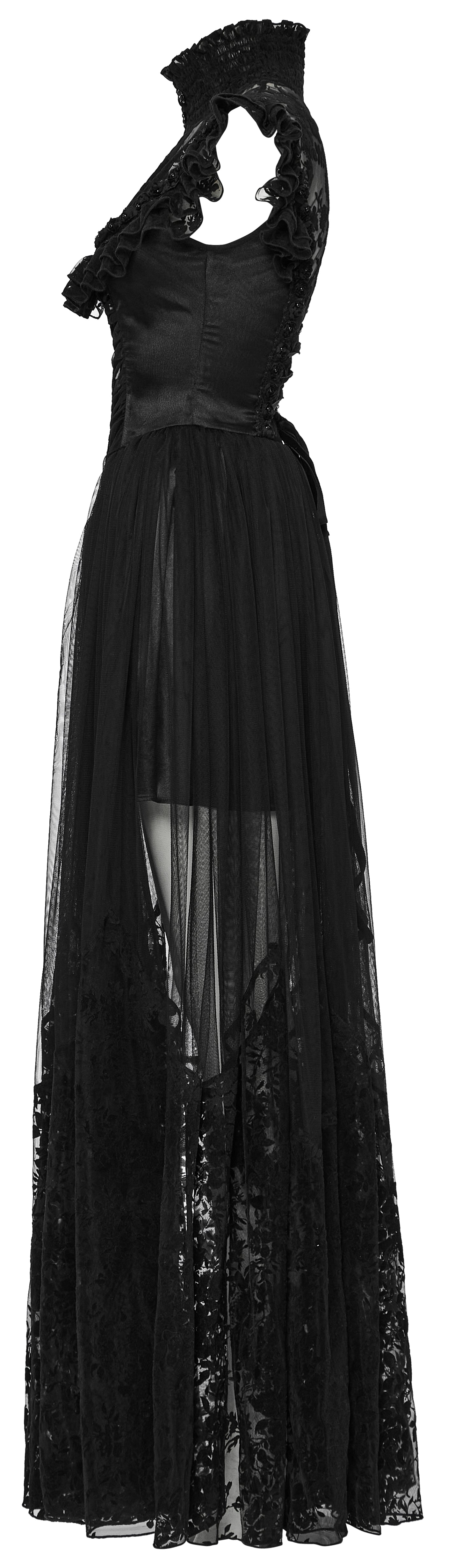 Punk Rave Seraphina Goth Flying Sleeve Dress - DevilGothic DevilGothic