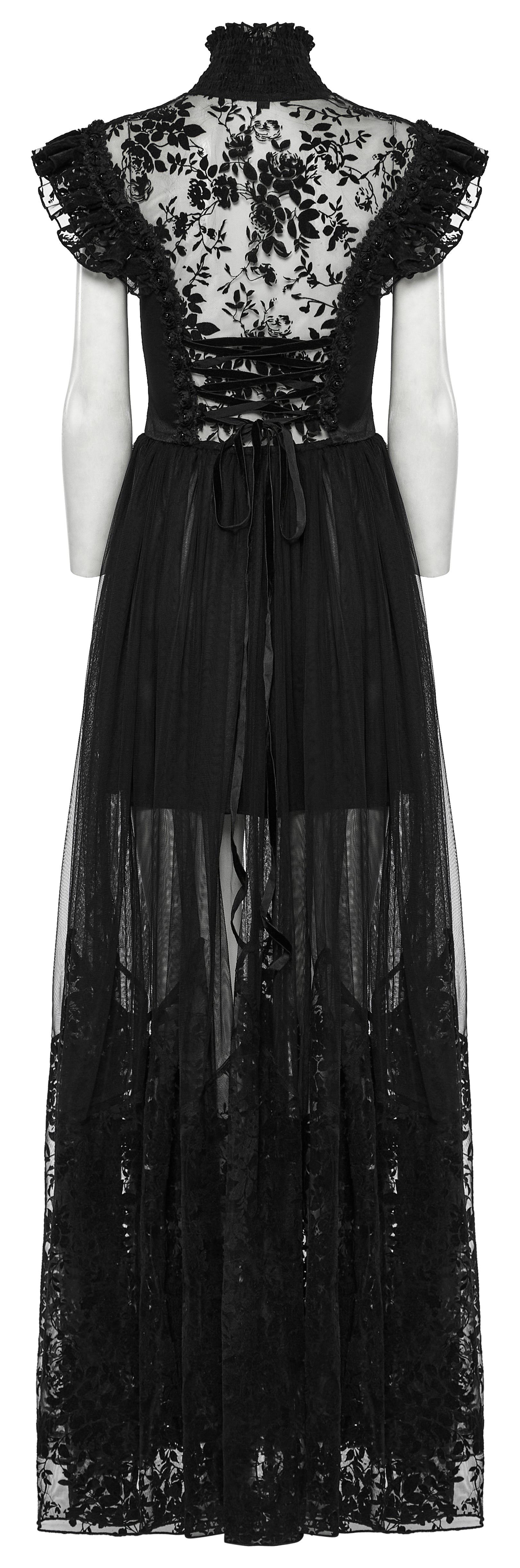 Punk Rave Seraphina Goth Flying Sleeve Dress - DevilGothic DevilGothic