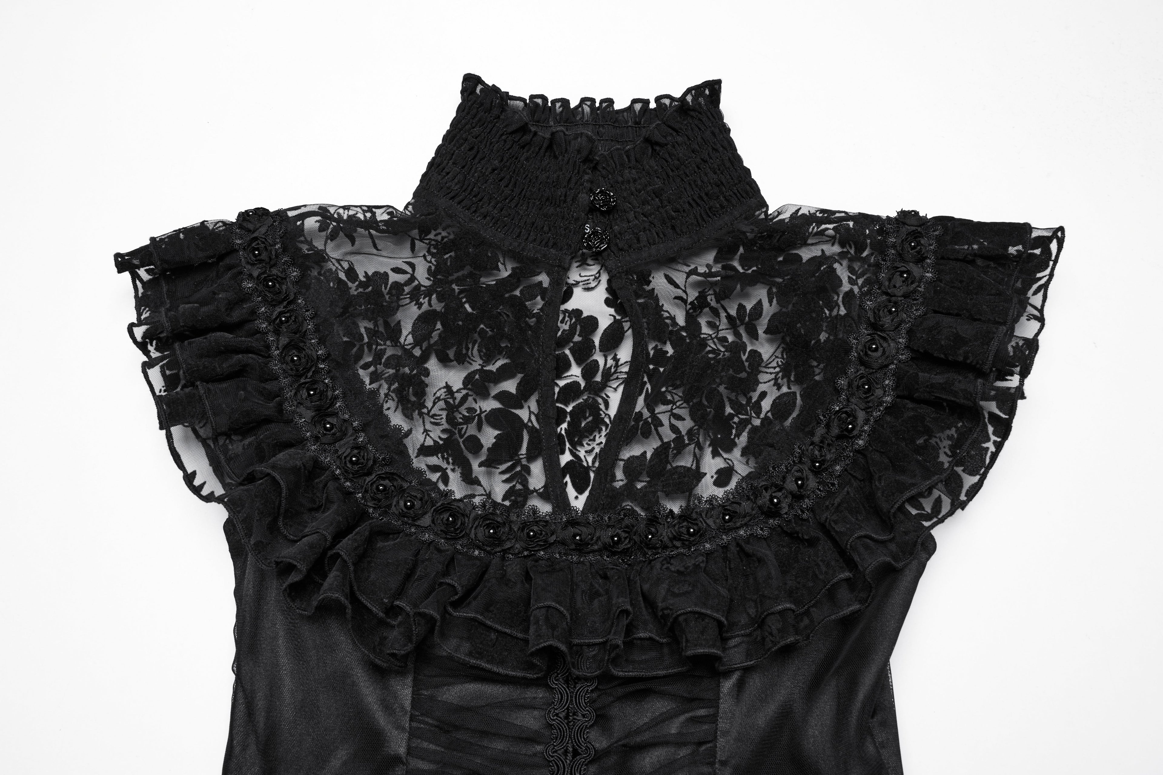 Punk Rave Seraphina Goth Flying Sleeve Dress - DevilGothic DevilGothic