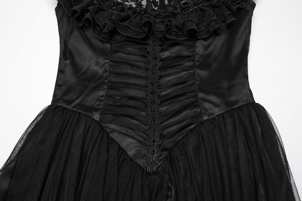 Punk Rave Seraphina Goth Flying Sleeve Dress - DevilGothic DevilGothic