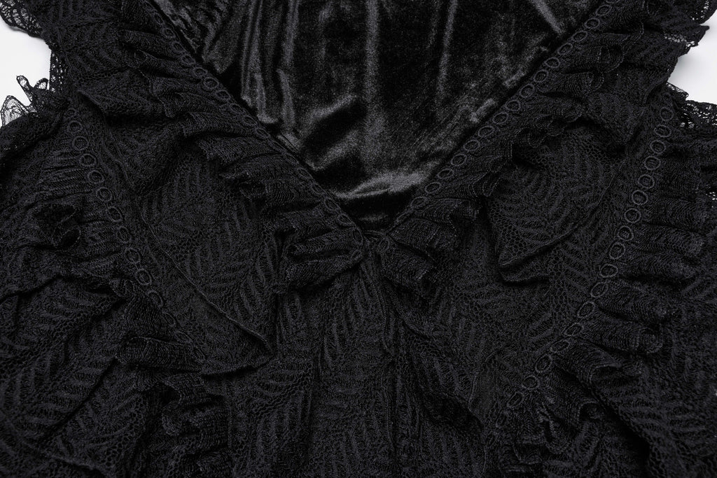 Punk Rave Nera Goth Dynamic Skirt - DevilGothic DevilGothic