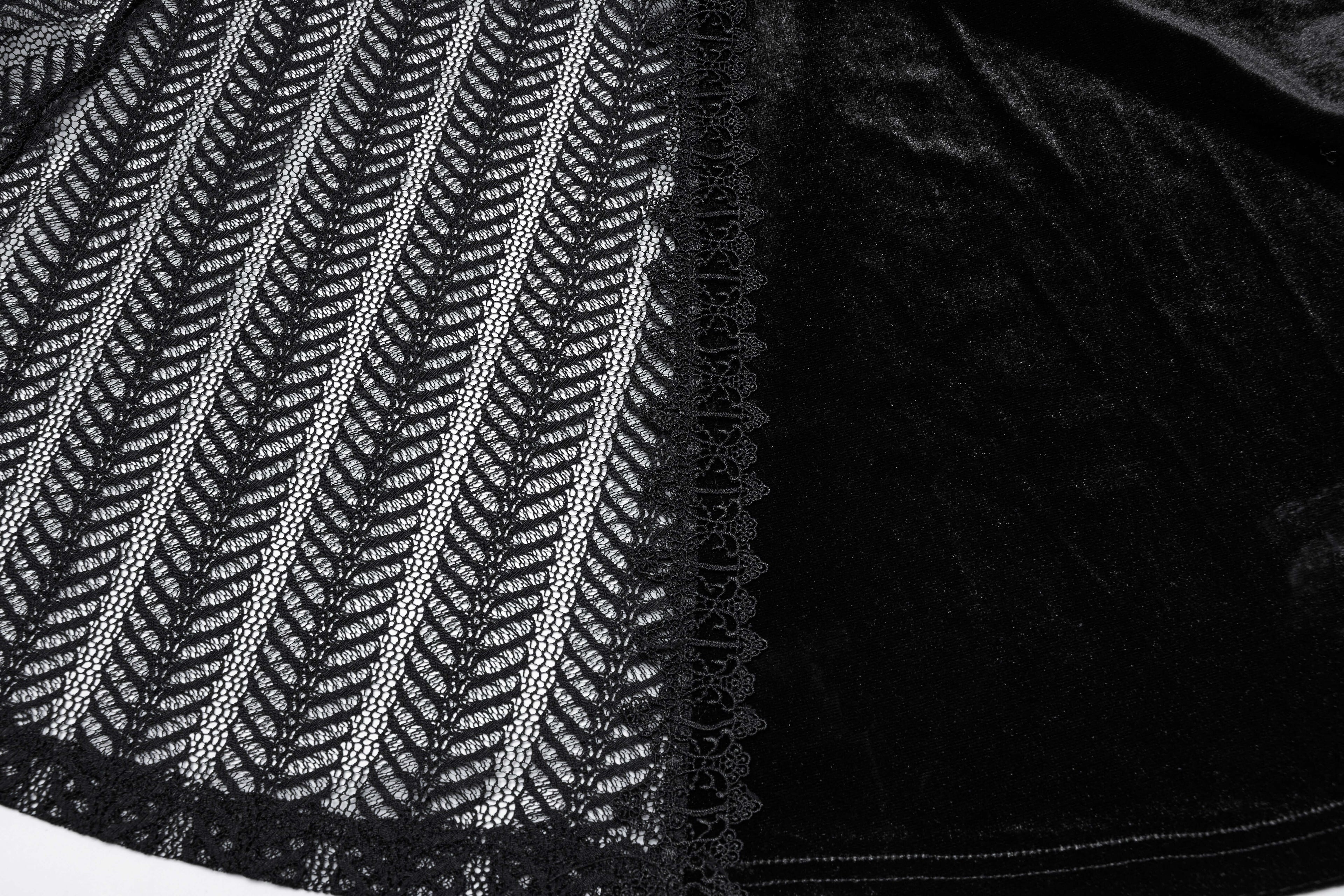 Punk Rave Nera Goth Dynamic Skirt - DevilGothic DevilGothic