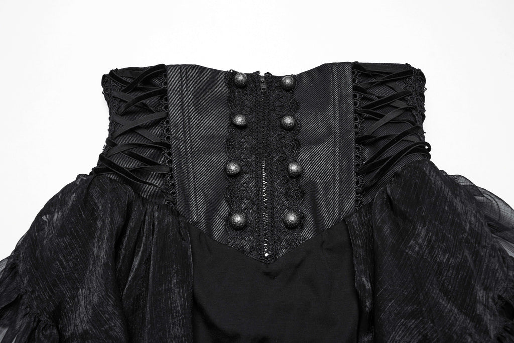 Punk Rave Dila Romantic Chiffon Skirt - DevilGothic DevilGothic