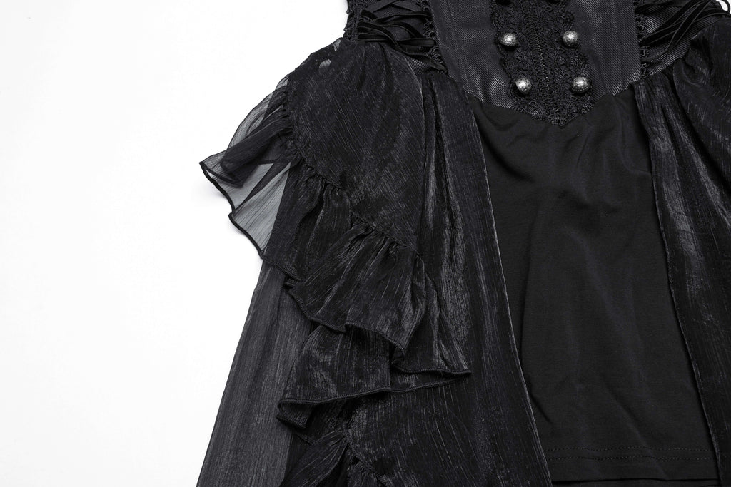 Punk Rave Dila Romantic Chiffon Skirt - DevilGothic DevilGothic