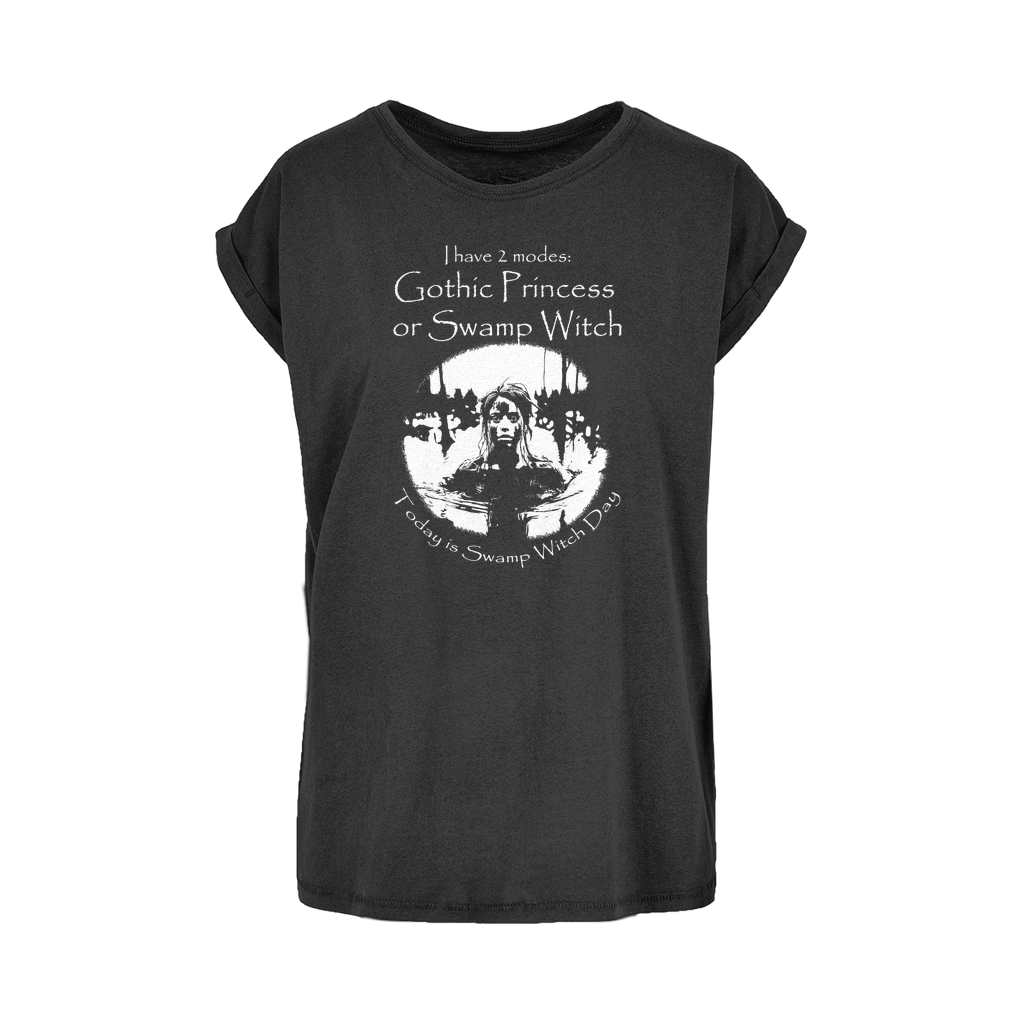Swamp Witch Women's Extended Shoulder T-Shirt XS-5XL - DevilGothic DevilGothic