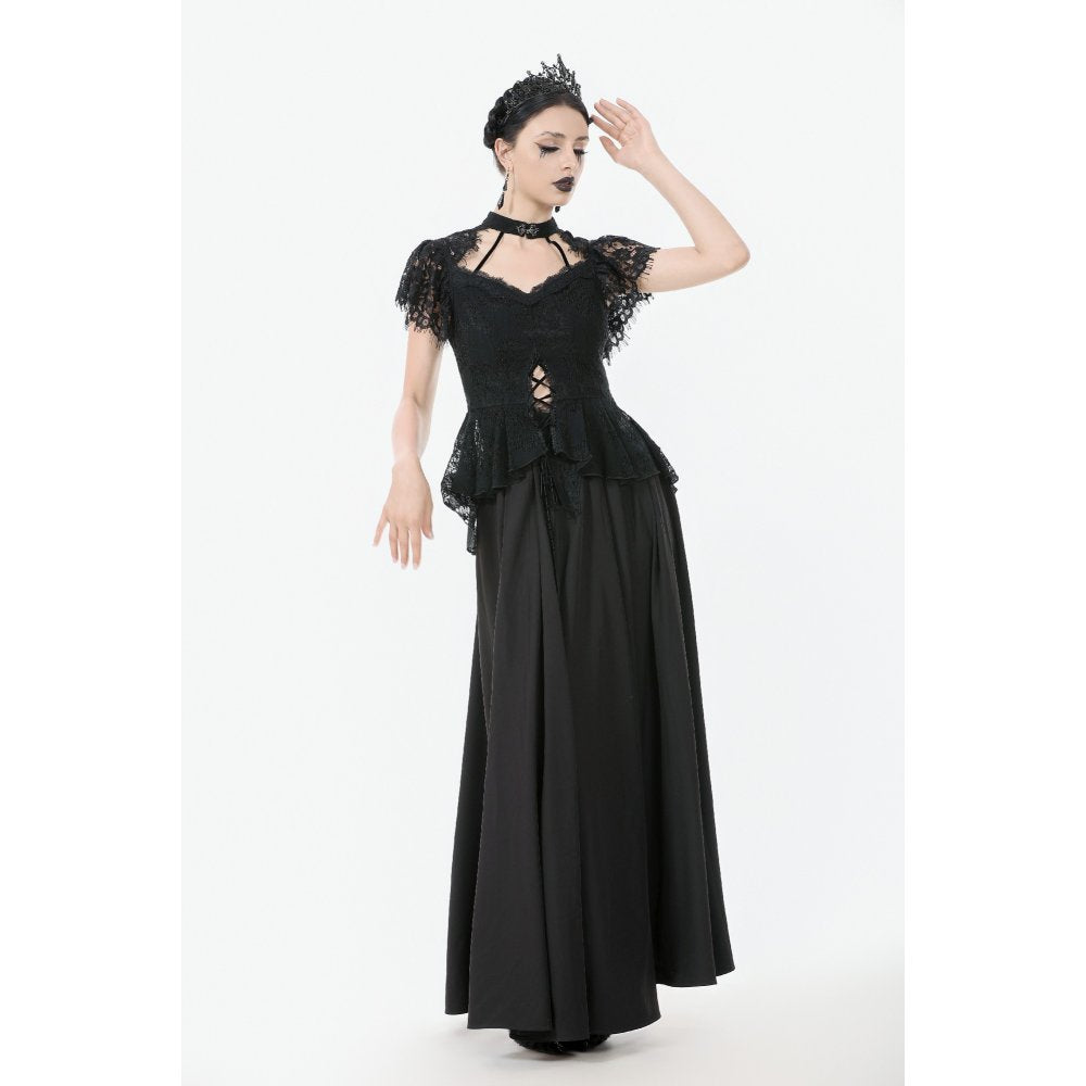 Dark in Love Ophelia Lace Corset Top - DevilGothic DevilGothic