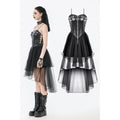 Dark in Love Isolde Buckled Corset Dress - DevilGothic DevilGothic