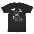 I'm the Only Goth in the Village Classic Heavy Cotton T-Shirt - DevilGothic DevilGothic