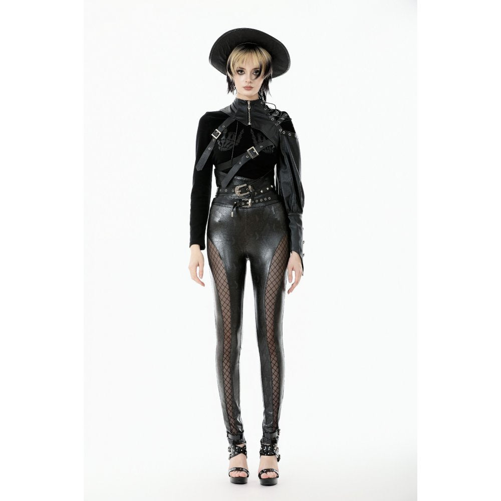 Dark in Love Zora Single Sleeve Harness Shrug - DevilGothic DevilGothic