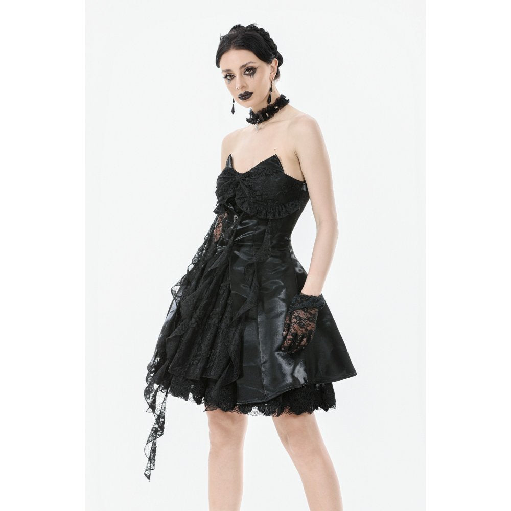 Dark in Love Sabine Layered Mini Dress - DevilGothic DevilGothic