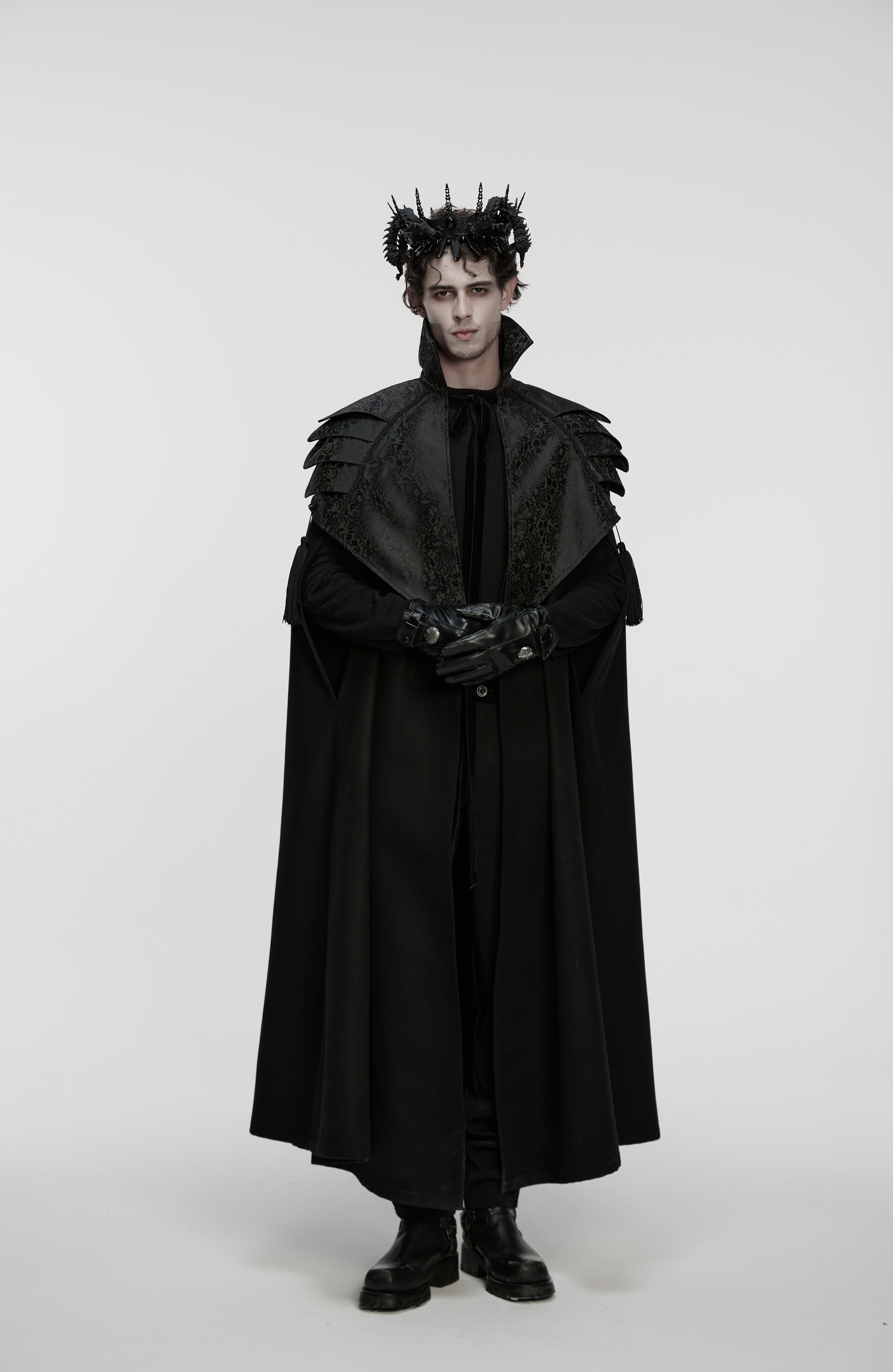 Punk Rave Goth Coiling Dragon Crown - DevilGothic DevilGothic