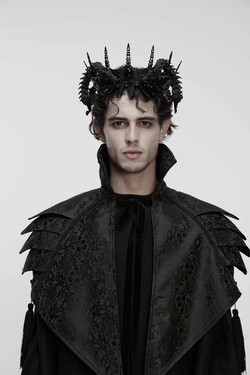 Punk Rave Goth Coiling Dragon Crown - DevilGothic DevilGothic