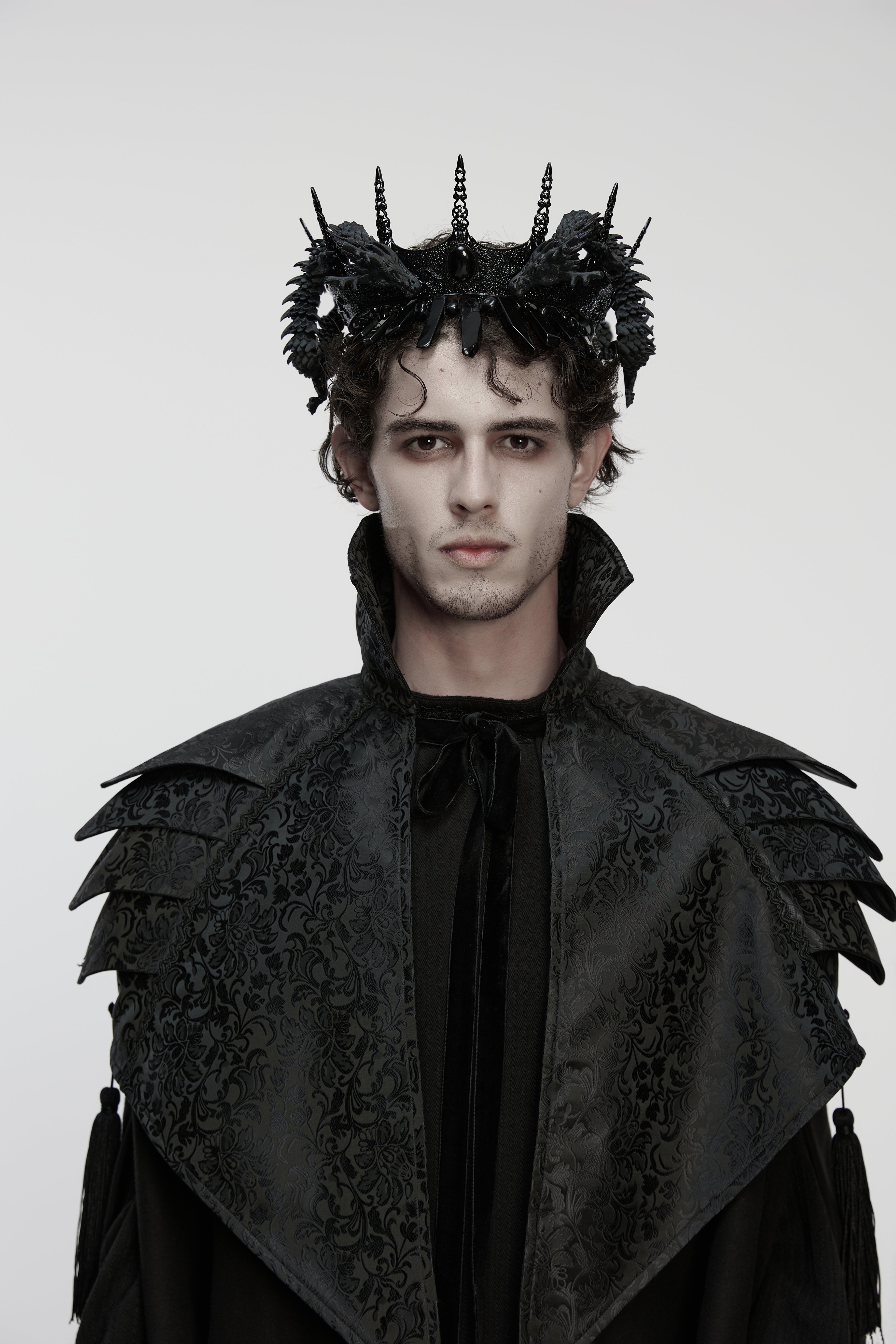 Punk Rave Goth Coiling Dragon Crown - DevilGothic DevilGothic