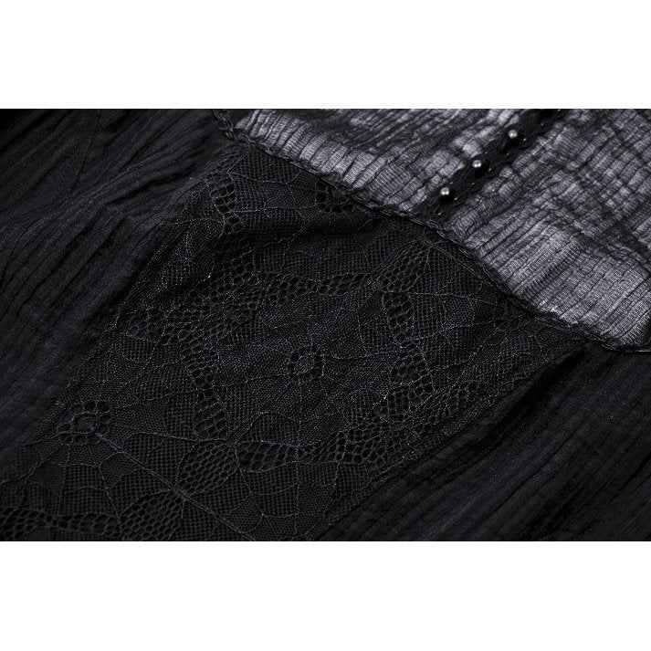 Dark in Love Harlow Dark Enchantress Gothic Lace Maxi Dress