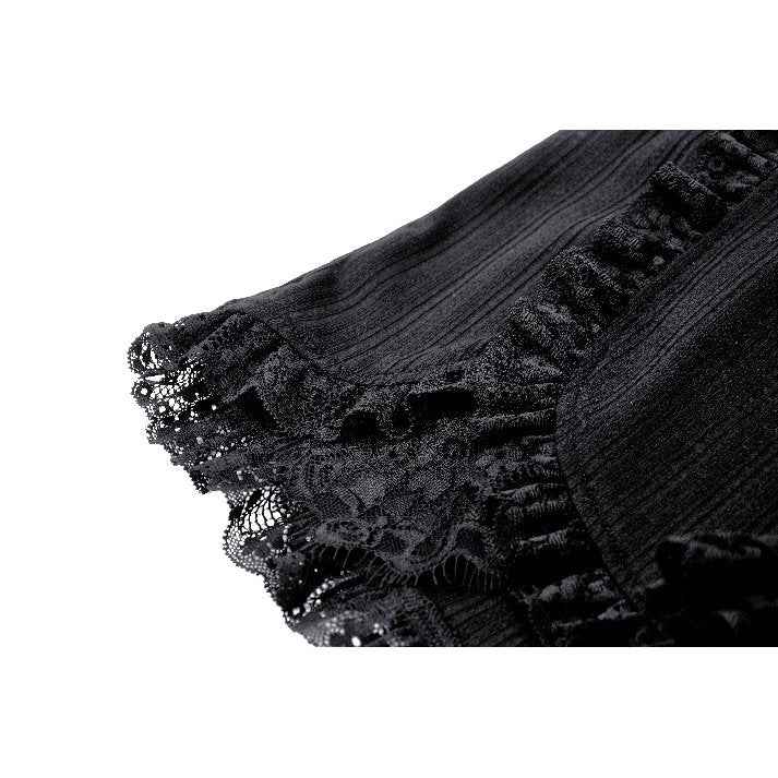 Dark in Love Tatum Black Gothic Base Shorts