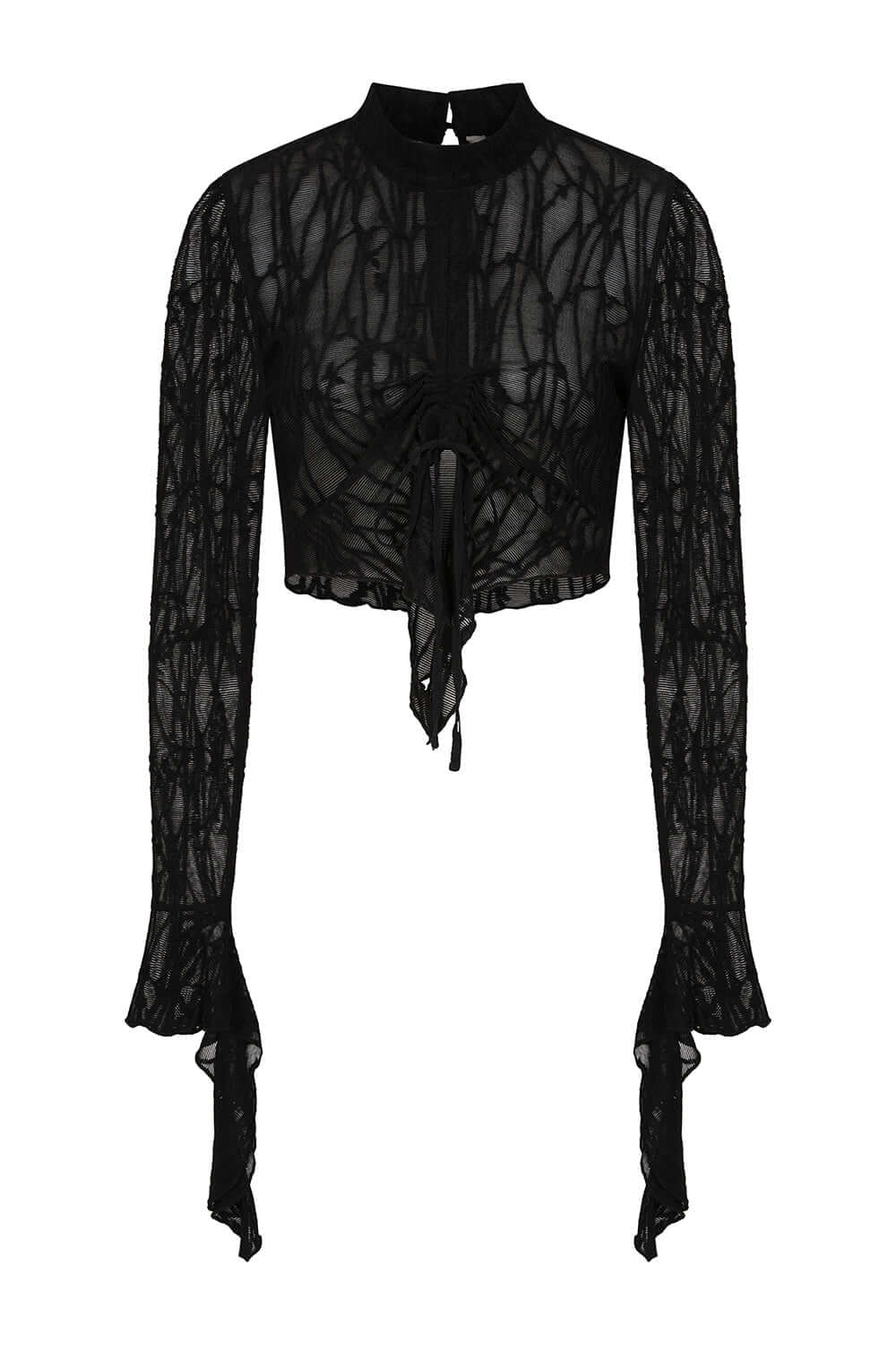 Banned Apparel Abyssia Lace Goth Top - DevilGothic DevilGothic