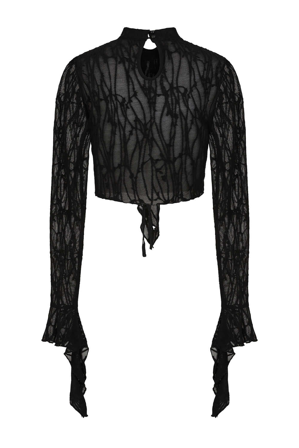 Banned Apparel Abyssia Lace Goth Top - DevilGothic DevilGothic