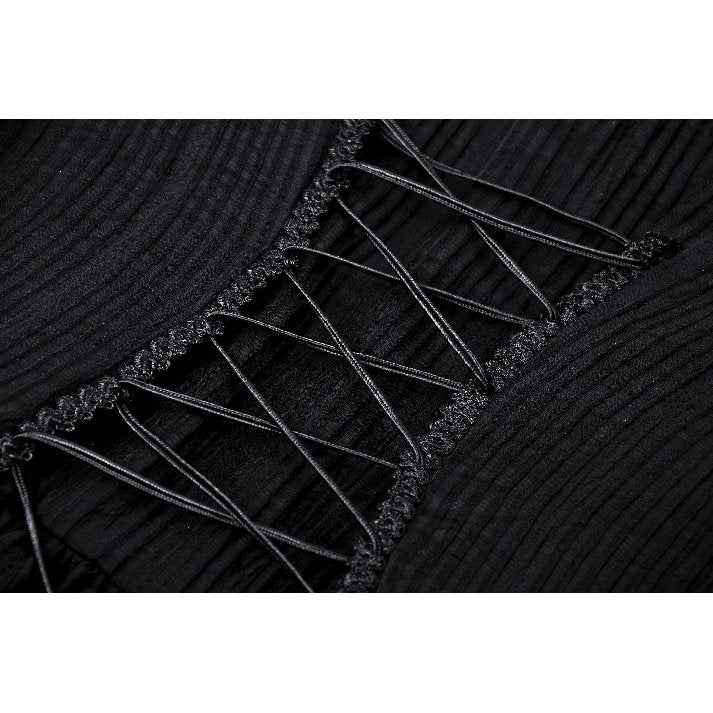 Dark in Love Harlow Dark Enchantress Gothic Lace Maxi Dress