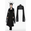 Dark in Love Erzsébet Dramatic Lace Gothic Cape Shrug - DevilGothic DevilGothic