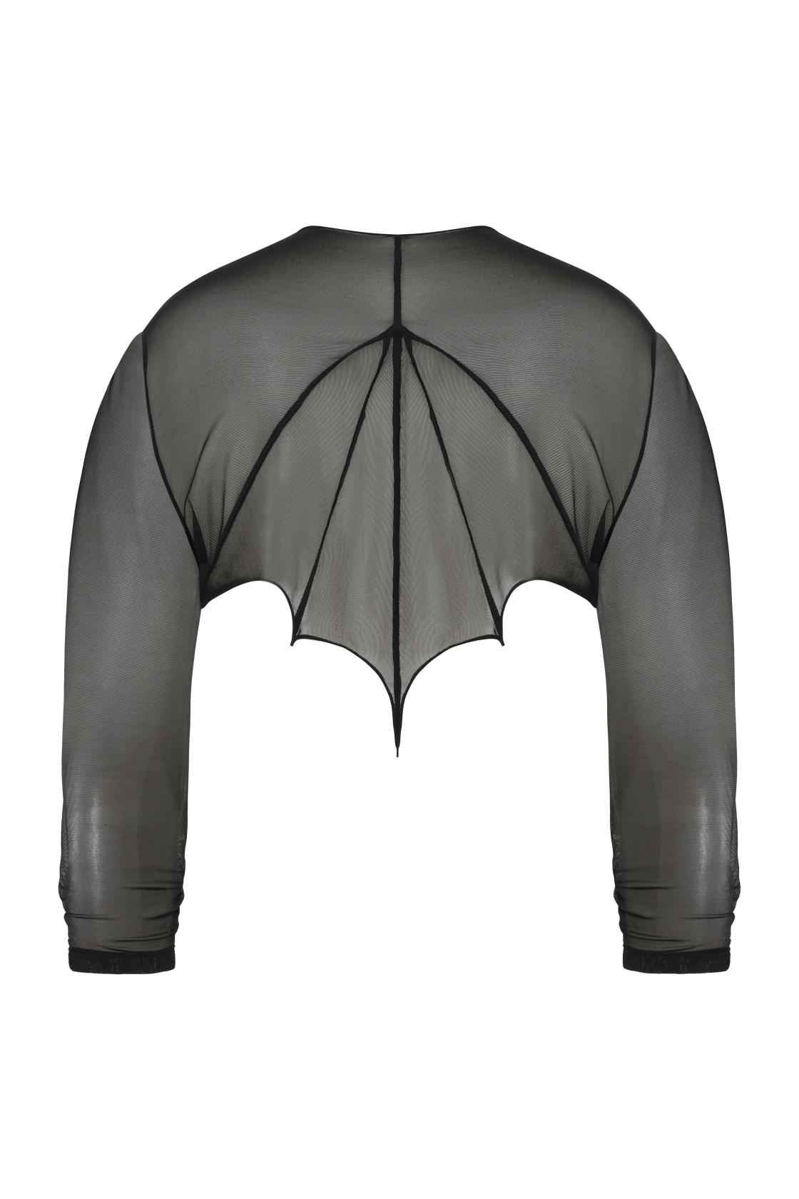 Necessary Evil Cybele Mesh Bat Wing Effect Bolero