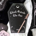 Gothic Gifts Coffin Shaped Notebook - DevilGothic DevilGothic