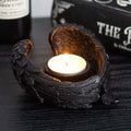 Gothic Gifts Raven Wings Tealight Candle Holder - DevilGothic DevilGothic
