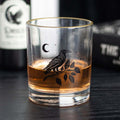 Gothic Gifts Perched Raven Drinking Glass - DevilGothic DevilGothic