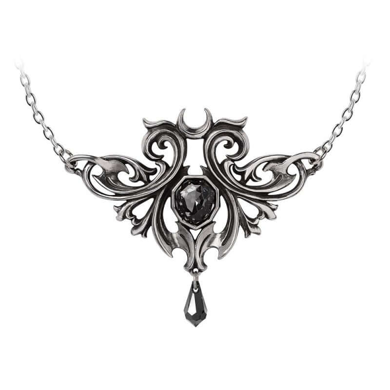Alchemy Gothic Midnight Memorial Necklace - DevilGothic DevilGothic