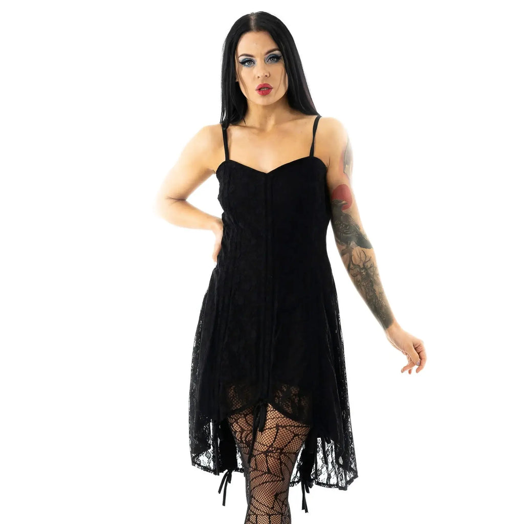 Vixxsin Nala Dress in Black - DevilGothic DevilGothic
